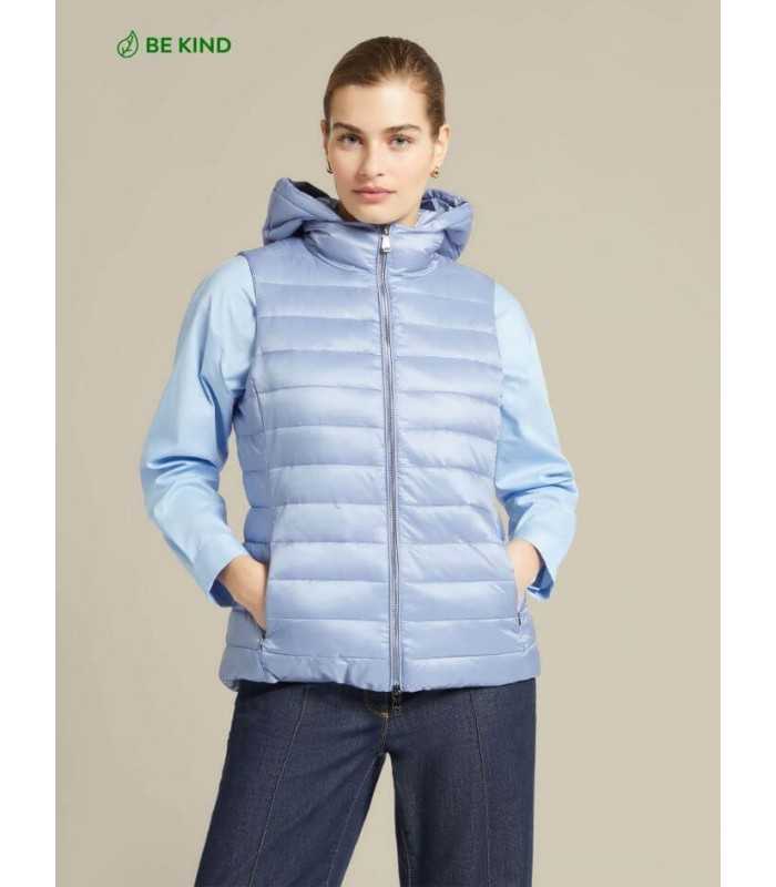 Chaleco Azul Claro Elena Miro Mujer