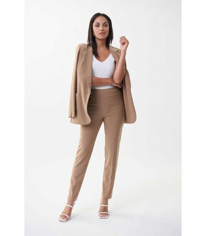 Pantalón Beige Básico Recto Mujer Joseph Ribkoff