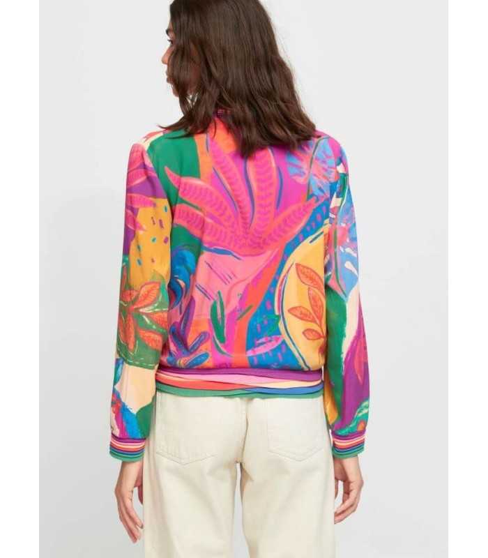 Chaqueta Multicolor Hojas Aldo Martins Mujer