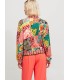 Chaqueta Punto Flores Aldo Martins Mujer