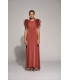 Vestido Tinta Plumas Moskada Mujer