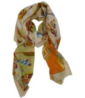 Fular Estampado Azteca Noga Mujer