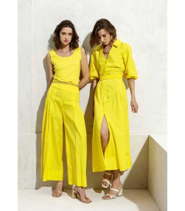 Camiseta Básica Tirantes Maria Bellentani Mujer