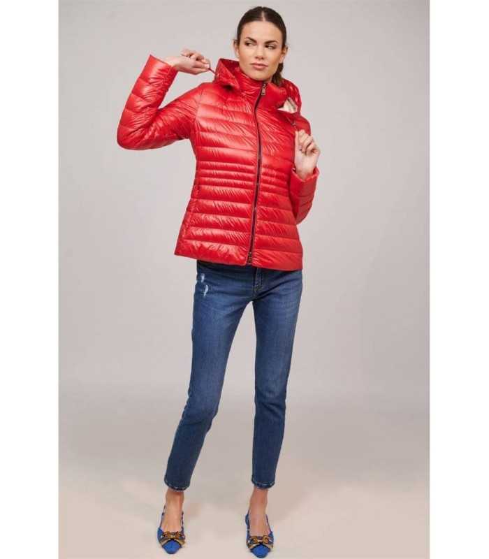 Plumífero Básico Rojo Henry Arroway Mujer