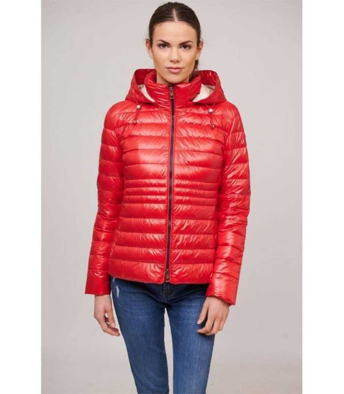 Plumífero Básico Rojo Henry Arroway Mujer