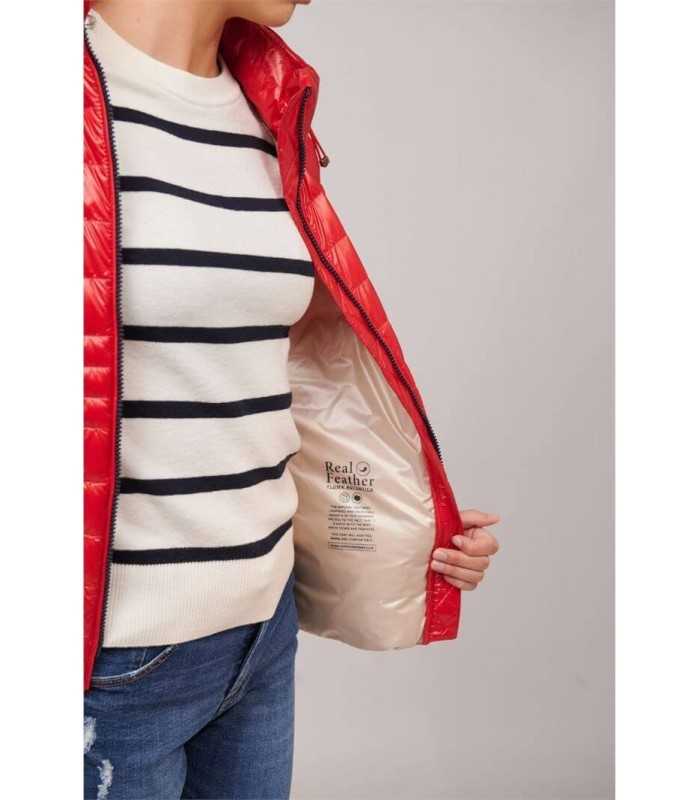 Plumífero Básico Rojo Henry Arroway Mujer