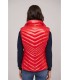 Chaleco Básico Rojo Henry Arroway Mujer