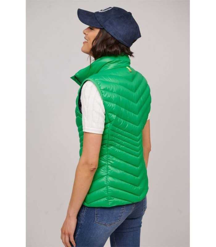 Chaleco Básico Verde Henry Arroway Mujer