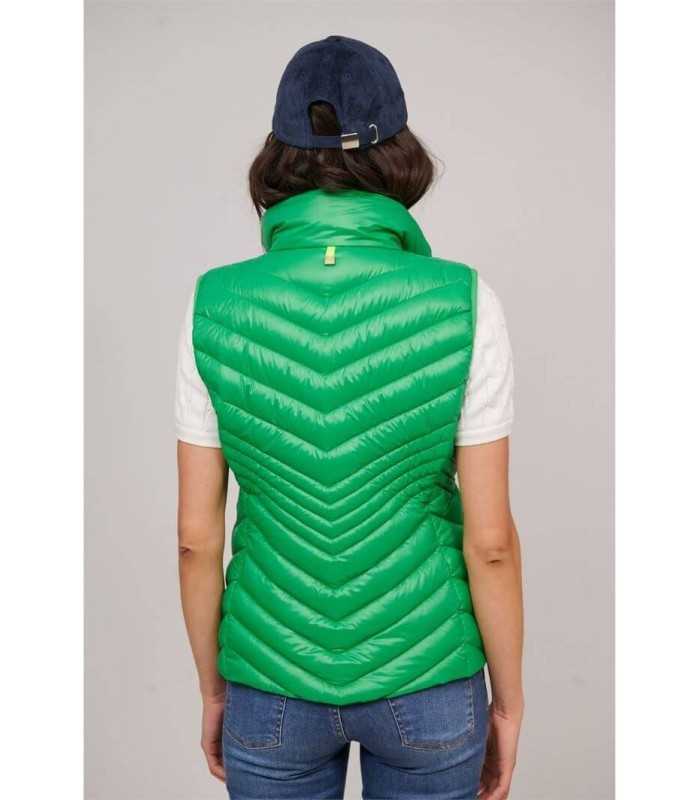 Chaleco Básico Verde Henry Arroway Mujer