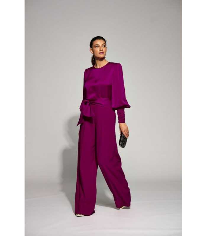 Blusa Color Vino Moskada Mujer