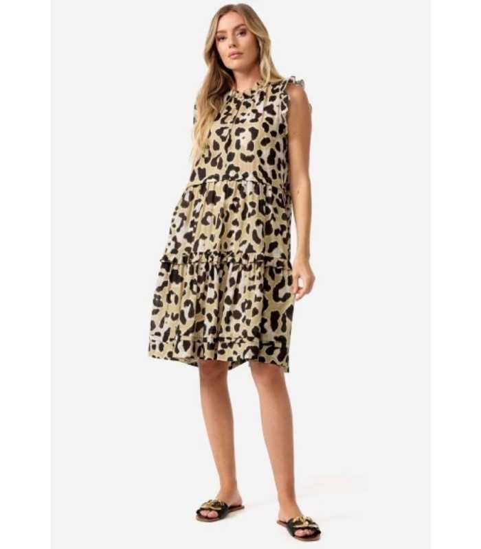 Vestido Vuelo Manchas Catnoir Mujer