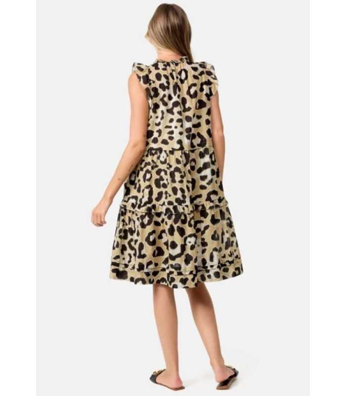 Vestido Vuelo Manchas Catnoir Mujer