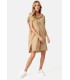 Vestido Camel Capucha Catnoir Mujer