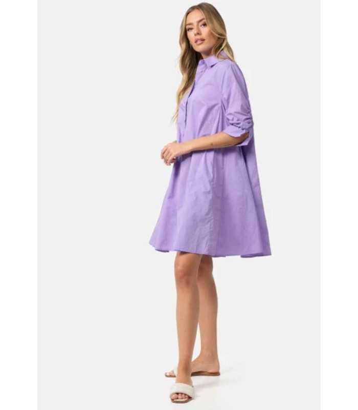 Vestido Vuelo Lila Catnoir Mujer