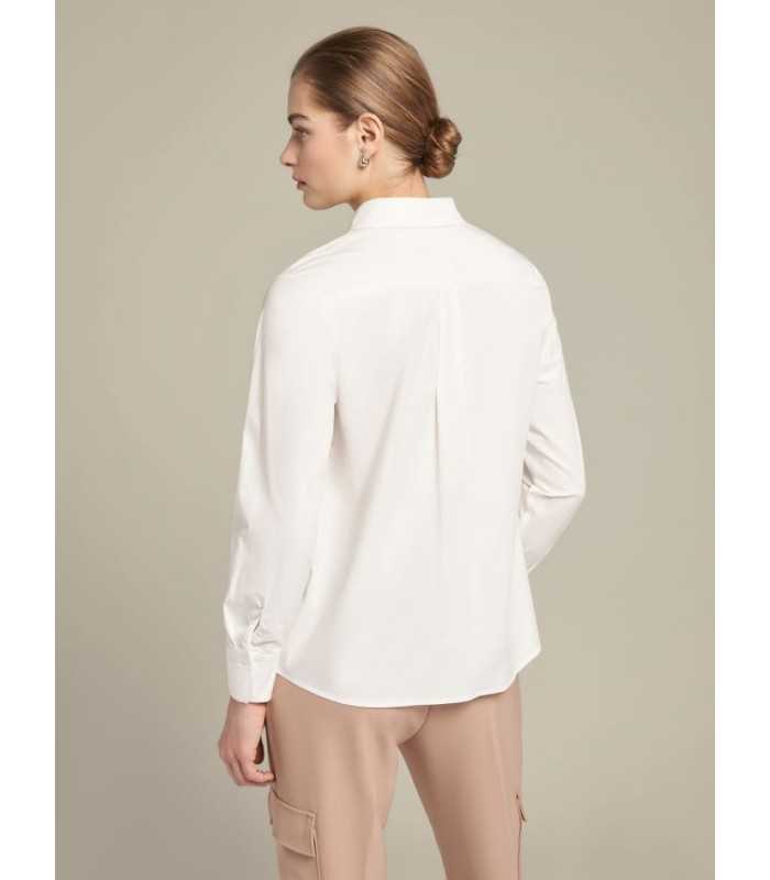 Camisa Algodón Blanca Libélulas Elena Miro Mujer