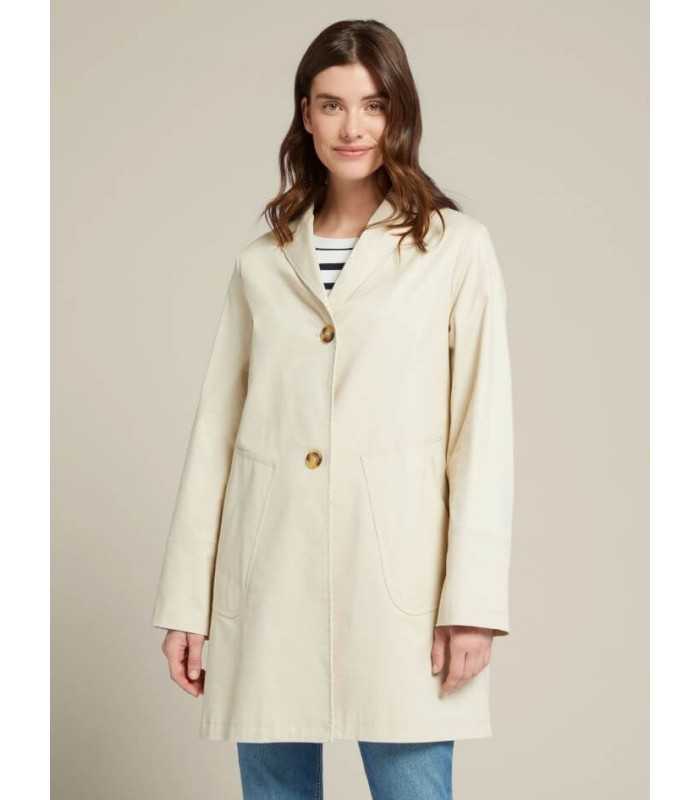 Gabardina Beige Algodón Elena Miro Mujer