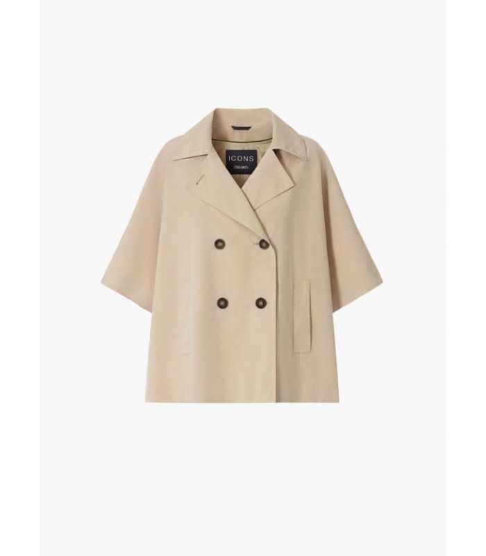 Capa Beige Impermeable Cinzia Rocca Mujer