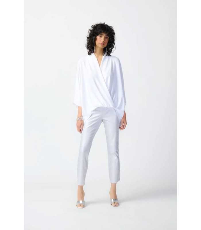 Pantalón Metalizado Estampado Joseph Ribkoff Mujer