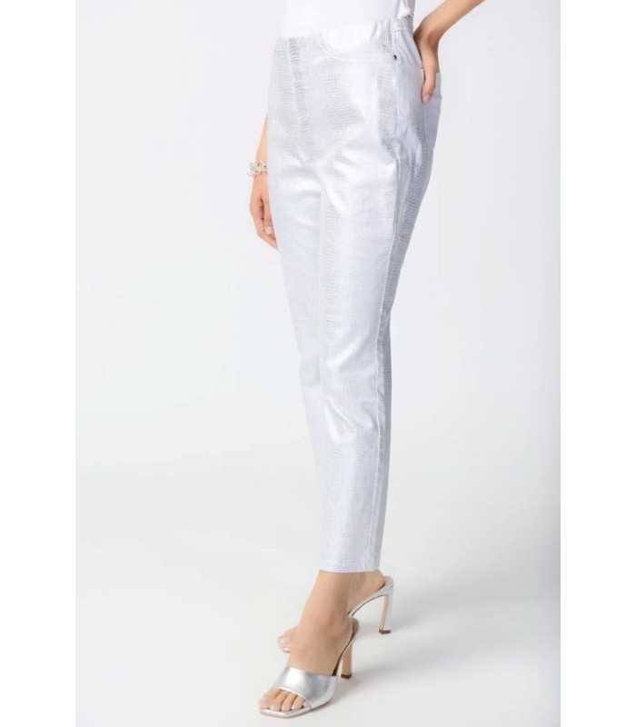 Pantalón Metalizado Estampado Joseph Ribkoff Mujer