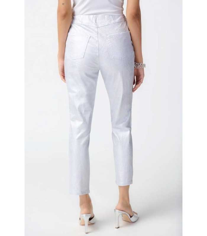 Pantalón Metalizado Estampado Joseph Ribkoff Mujer