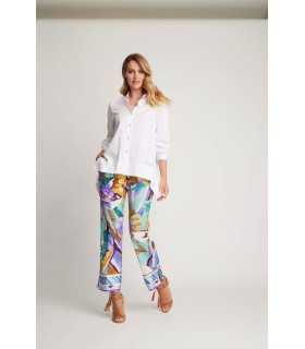 Pantalón Estampado Piero Moretti Mujer
