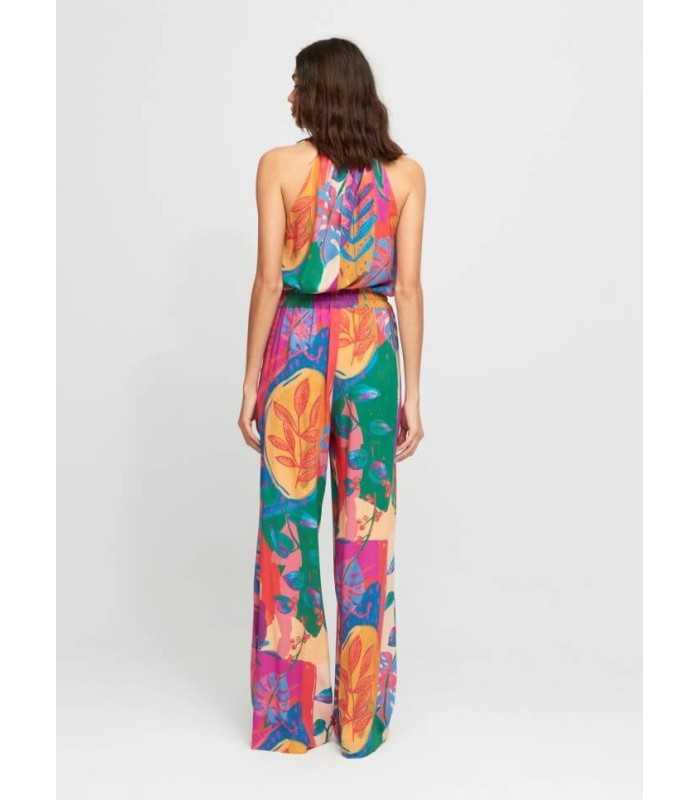 Pantalón Estampado Pincel Aldo Martins Mujer