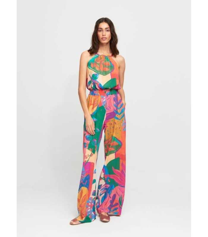 Pantalón Estampado Pincel Aldo Martins Mujer