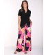 Pantalón Estampado Flores Frank Lyman Mujer