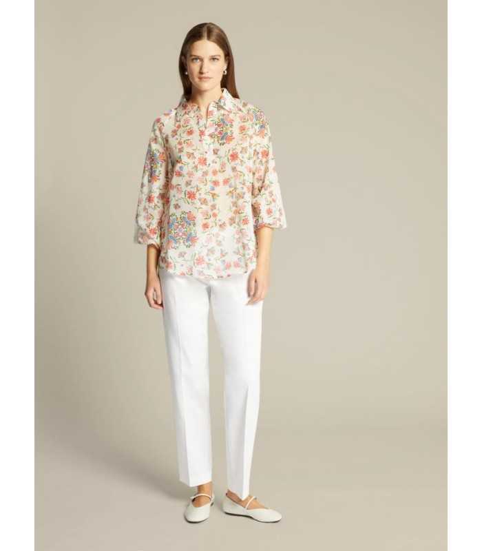 Blusa Estampada Flores Elena Miro Mujer