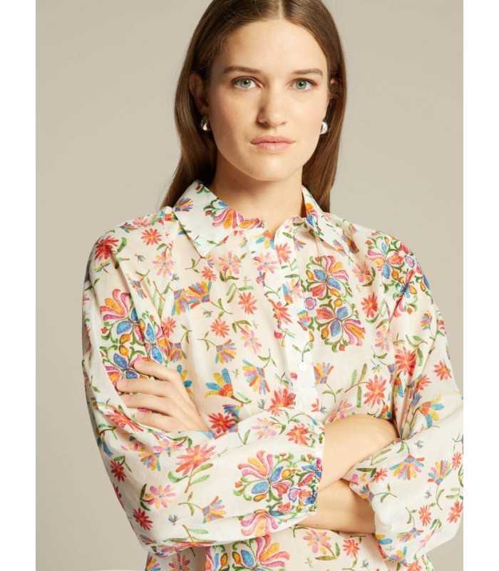 Blusa Estampada Flores Elena Miro Mujer
