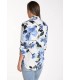 Camisa Flores Azules Frank Lyman Mujer