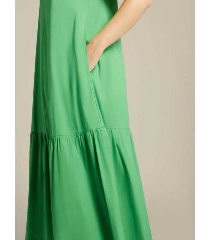 Vestido Popelina Verde Elena Miro Mujer