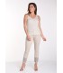Pantalón Beige Vaquero Frank Lyman Mujer
