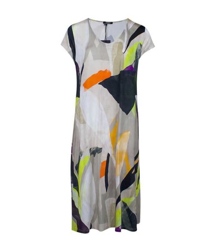 Vestido Estampado Punto Trovels Mujer