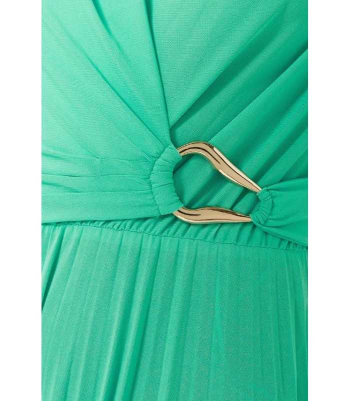 Vestido Plisado Verde Marella Mujer