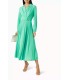 Vestido Plisado Verde Marella Mujer