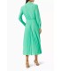 Vestido Plisado Verde Marella Mujer