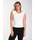Top Blanco Frank Lyman Mujer