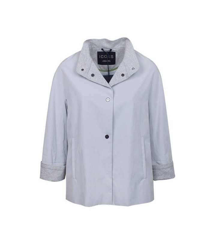 Parka Gris Claro Cinzia Rocca Mujer