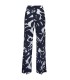 Pantalón Estampado Marino Maria Bellentani Mujer