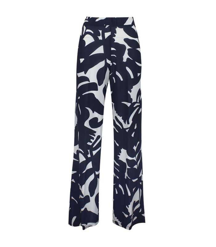 Pantalón Estampado Marino Maria Bellentani Mujer