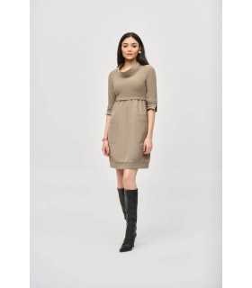 Vestido Cocoon Beige Joseph Ribkoff Mujer