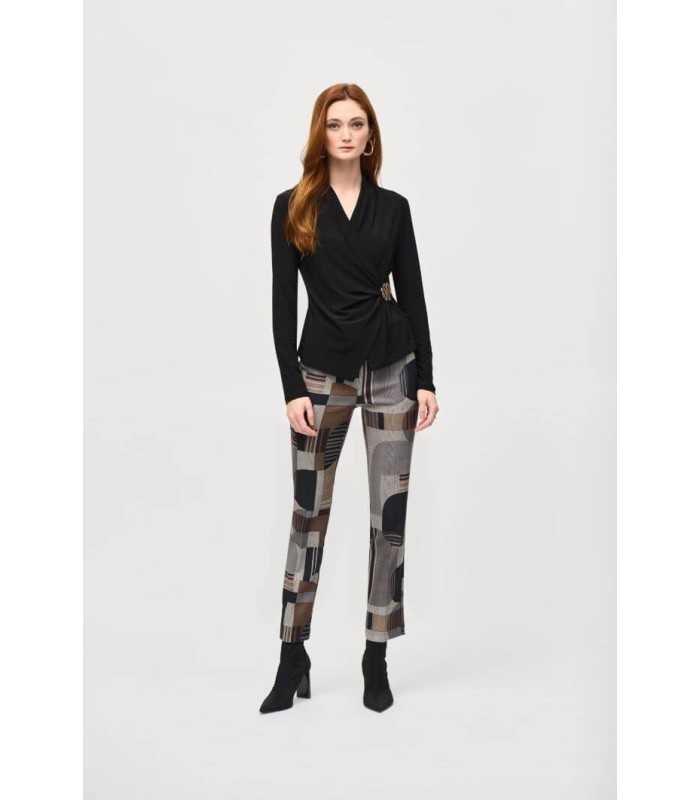 Pantalón Tejido Jacquard Joseph Ribkoff Mujer