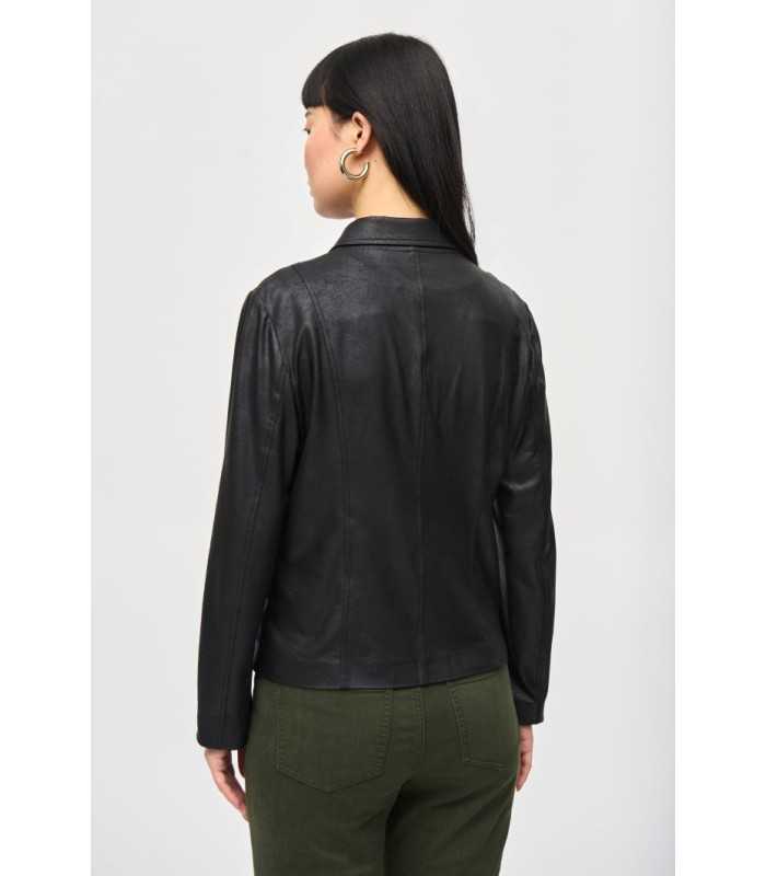 Chaqueta Negra Metalizada Joseph Ribkoff Mujer