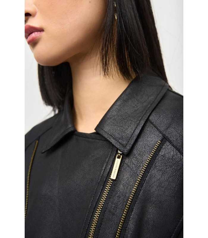Chaqueta Negra Metalizada Joseph Ribkoff Mujer