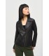 Chaqueta Negra Metalizada Joseph Ribkoff Mujer