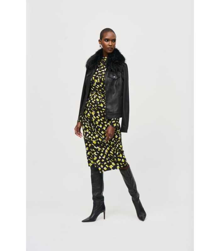 Chaqueta Ante Negra Joseph Ribkoff Mujer