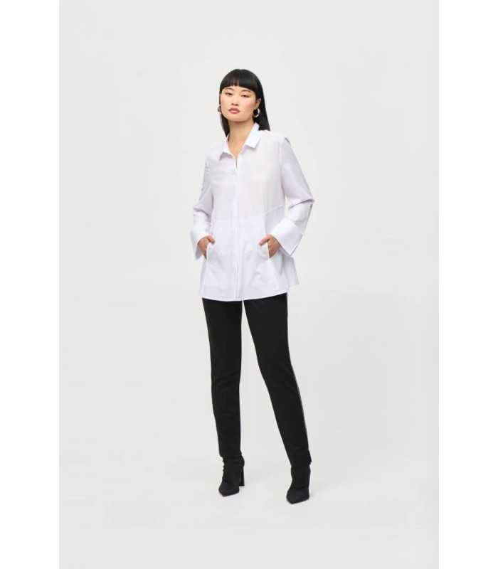 Blusa Básica Bolsillos Joseph Ribkoff Mujer