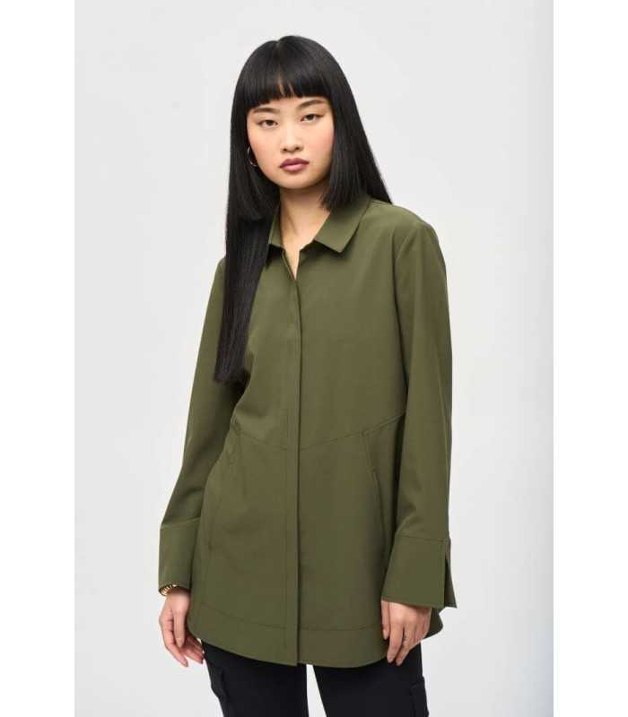 Blusa Básica Caqui Joseph Ribkoff Mujer