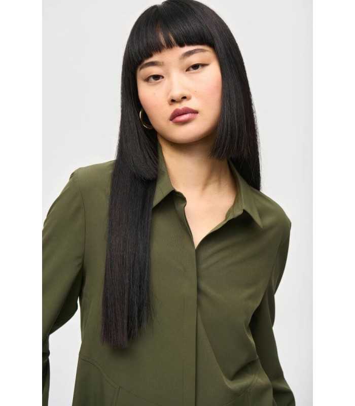 Blusa Básica Caqui Joseph Ribkoff Mujer